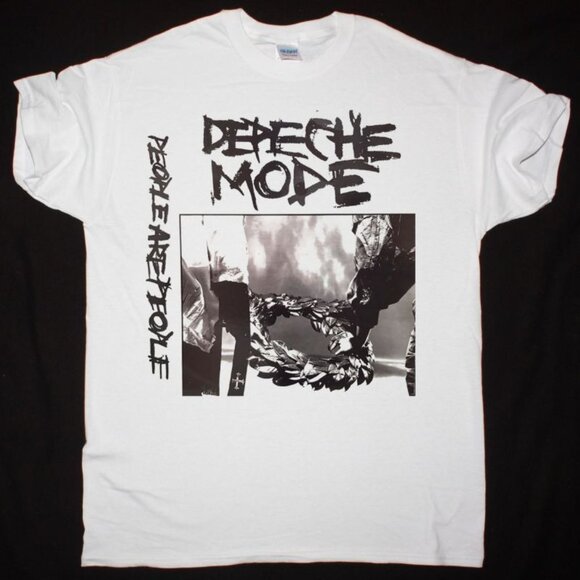 Depeche Mode People Are People Unisex T Shirt 80s New Wave Tee 90 - Picture 1 of 5